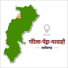 पेंड्रा-गौरेला-मरवाही जिले में प्रदेश के सबसे कम (केवल 0.47 फीसदी। मरीज