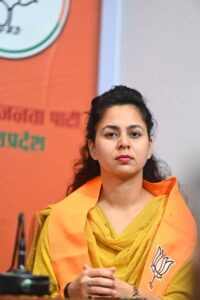 महिला शक्ति लोकतांत्रिक तरीके से भूरिया को बैठाएगी घर: BJP प्रवक्ता नेहा