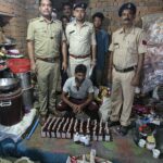 गश्त के दौरान मुखबिर से प्राप्त सूचना पर 16.920 ब्लक लीटर गोवा व्हिस्की बरामद*