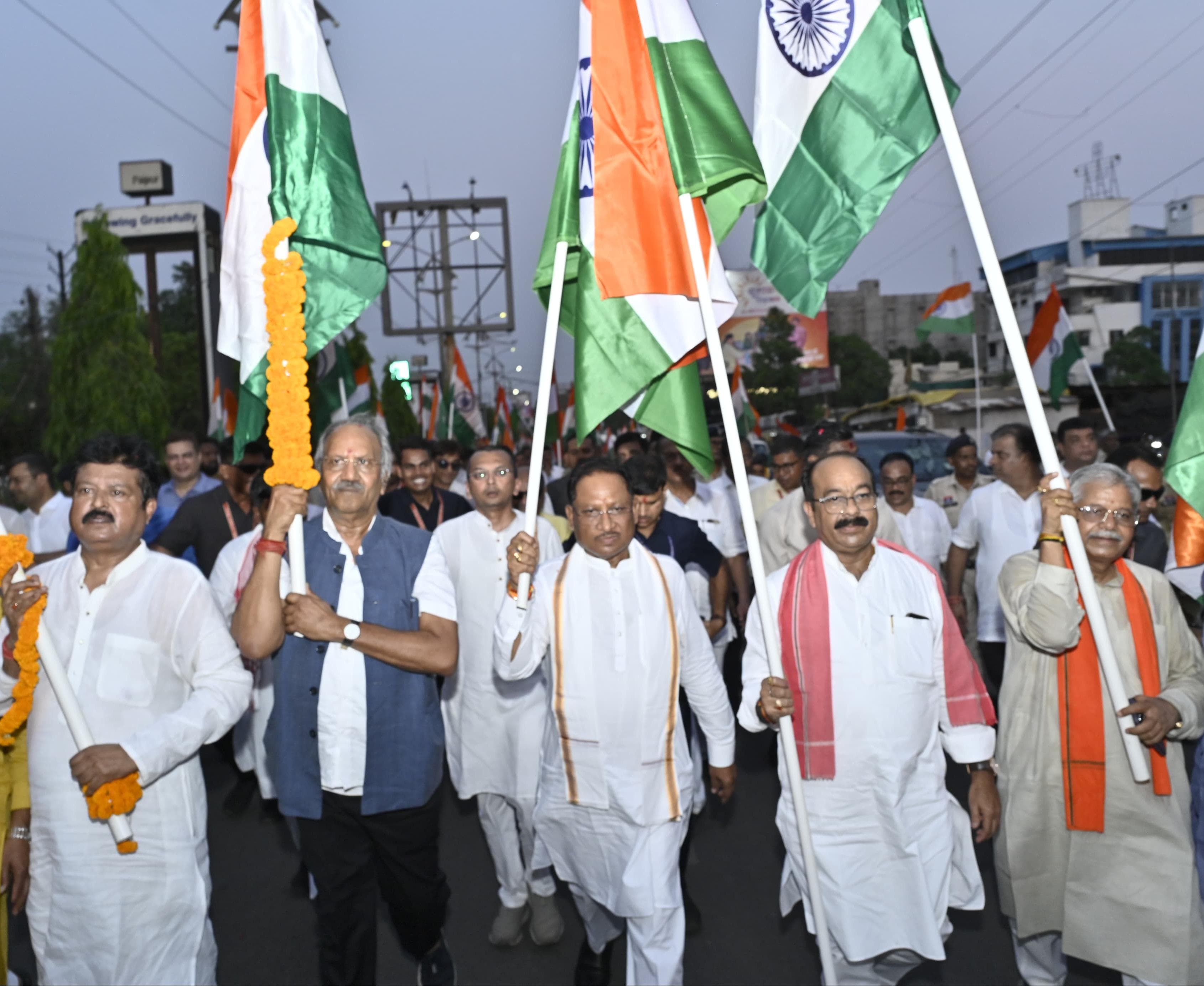 राष्ट्रीय सुरक्षा के लिए हम सब एकजुट : मुख्यमंत्री  विष्णु देव साय
