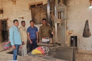 सक्ती वन परिक्षेत्र एवं उड़नदस्ता की संयुक्त कार्रवाई
