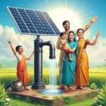 ग्राम खोड़पानी में सोलर ड्यूल पंप कार्यशील, ग्रामवासियों को मिल रहा पानी