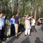 उप मुख्यमंत्री अरुण साव ने 308 करोड़ की लागत से बन रहे केशकाल घाट बायपास रुट का किया निरीक्षण