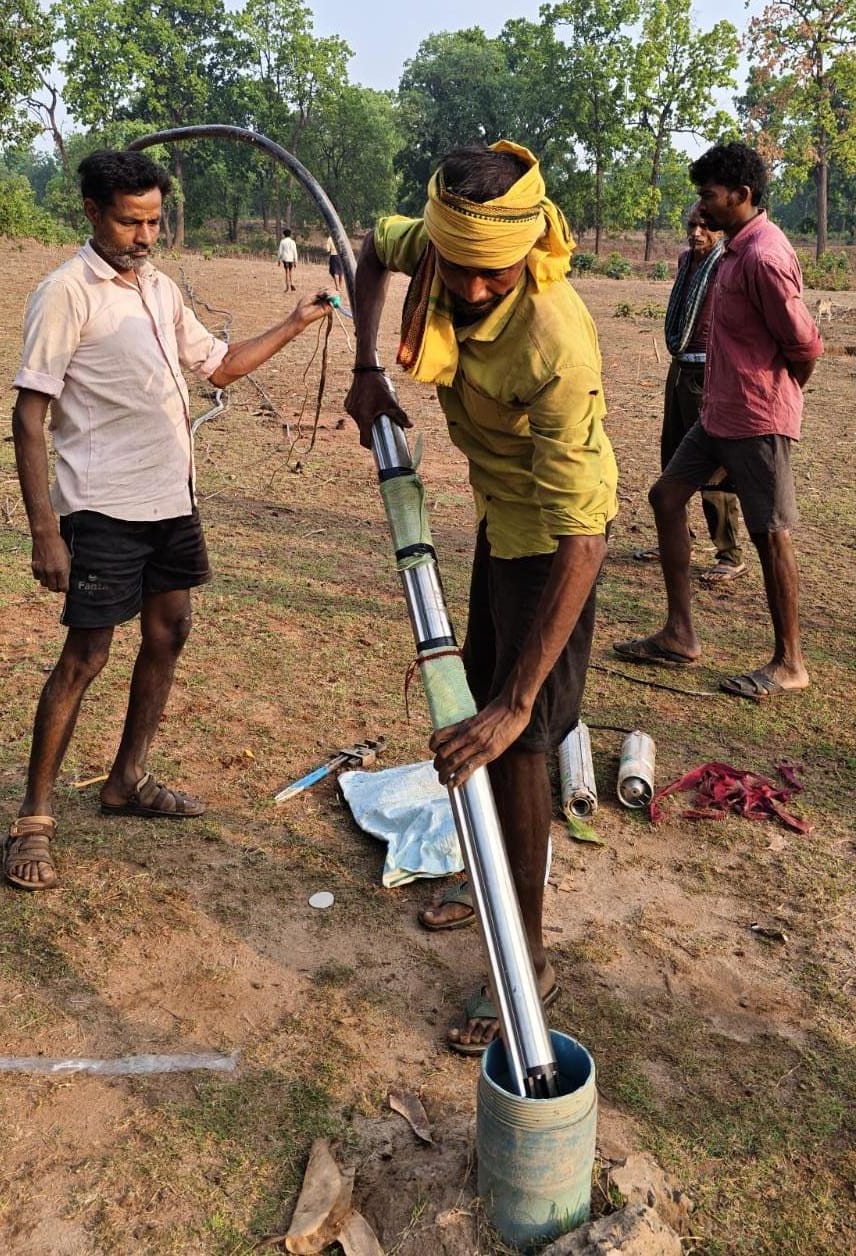 मंत्री  लक्ष्मी राजवाड़े के प्रयासों से दूरस्थ अंचलों में पेयजल संकट दूर
