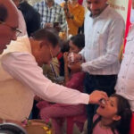 चंद्रनाहू कुर्मी-क्षत्रिय समाज के केंद्रीय अधिवेशन में मुख्यमंत्री ने बच्चों को कराया स्वर्णप्राशन