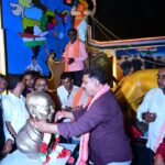 उप मुख्यमंत्री विजय शर्मा ने भारत माता की प्रतिमा एवं भव्य शहीद स्मारक का किया लोकार्पण