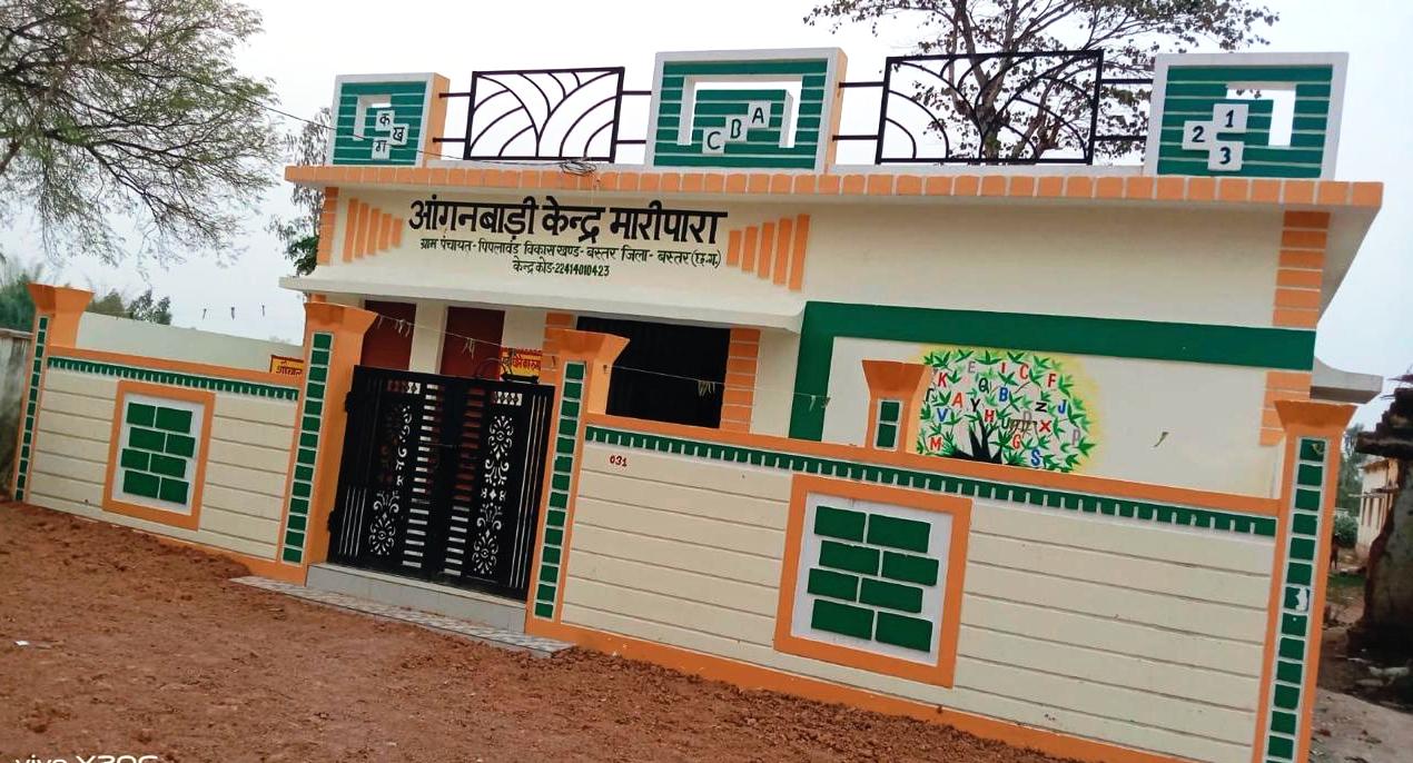 बस्तर में प्रारंभिक शिक्षा का नया मॉडल : आंगनबाड़ी बनी बच्चों के सपनों की पाठशाला