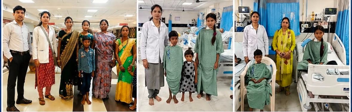 समय पर पहचान, उचित रेफरल और विशेषज्ञ उपचार से जन्मजात हृदय रोग से पीड़ित बच्चों का सफल उपचार