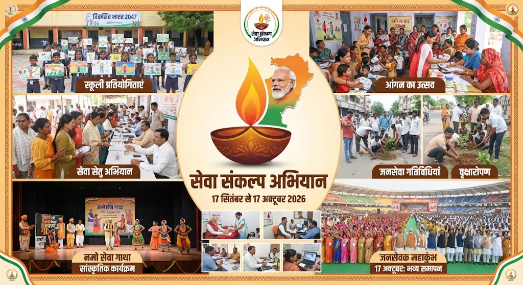  विशेष लेख : सेवा संकल्प अभियान : प्रदेशभर में होंगे जनसेवा के कार्यक्रम
