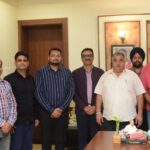 छत्तीसगढ़ ट्रेवल एंड टूरिज्म एसोसिएशन के प्रतिनिधिमंडल ने पर्यटन मंत्री  राजेश अग्रवाल से की सौजन्य भेंट